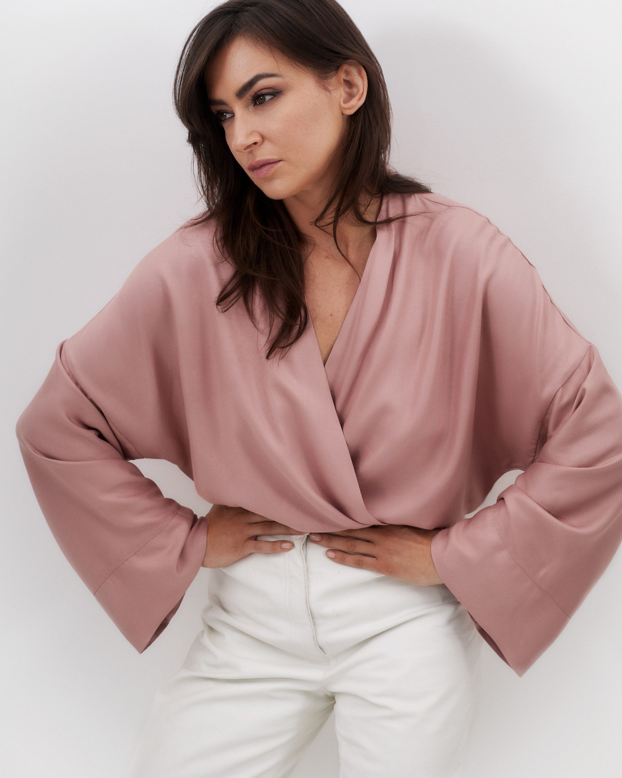 kimonowa koszula ERI Tea Rose - obrazek 5