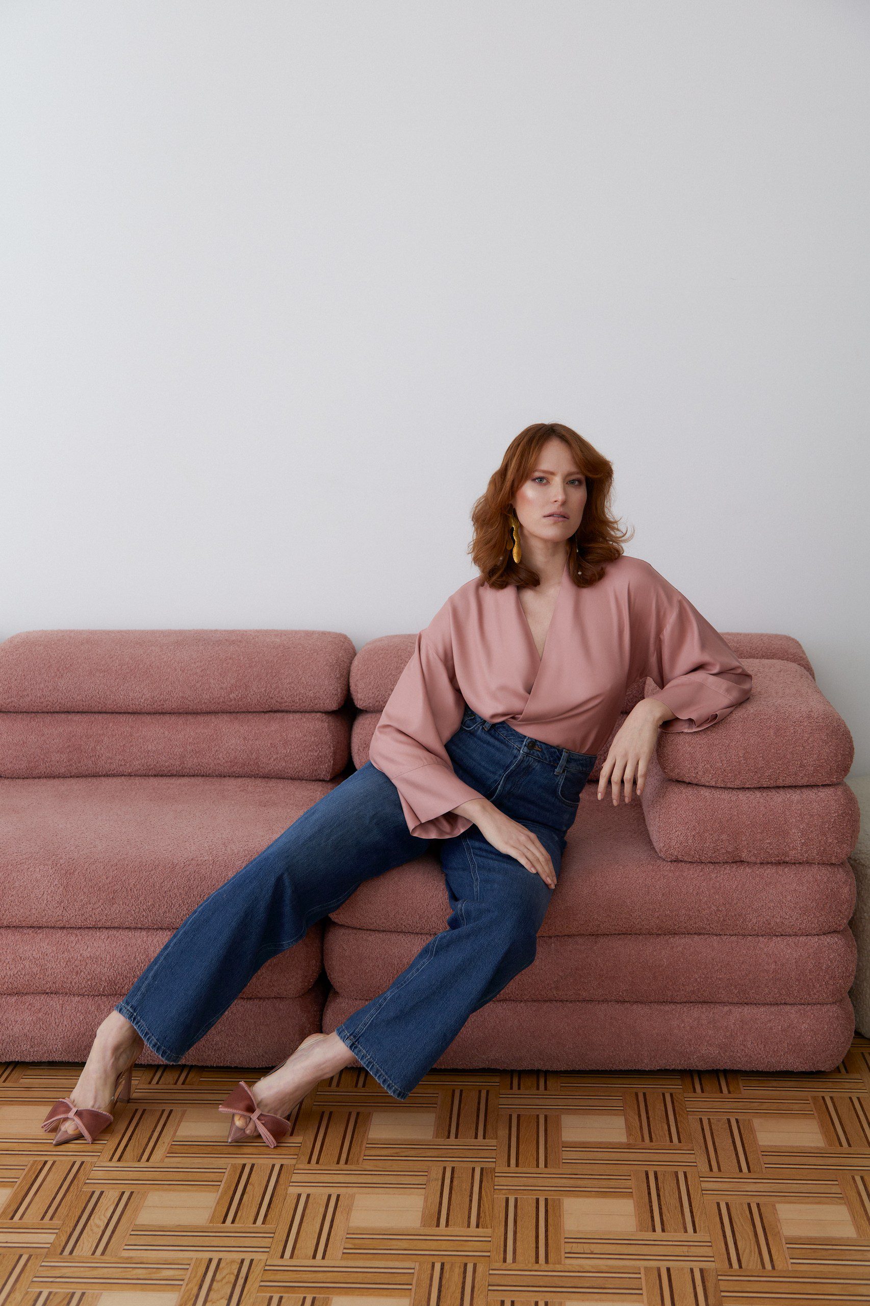 kimonowa koszula ERI Tea Rose - obrazek 2