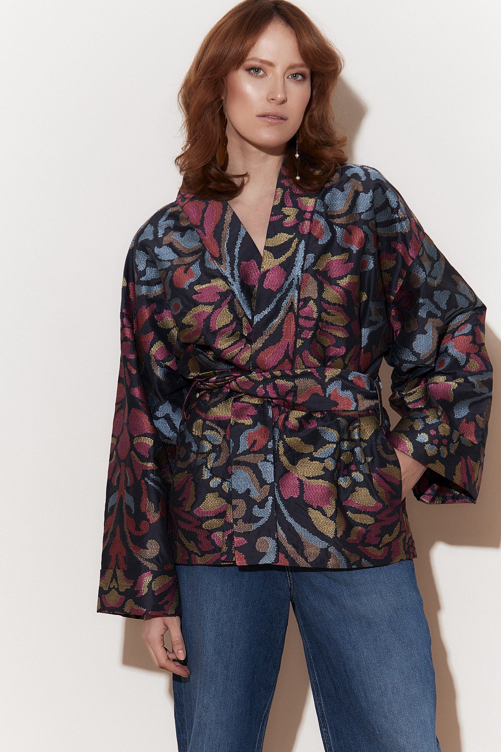 PREMIUM: Embroidered HITOMI Twilight kimono