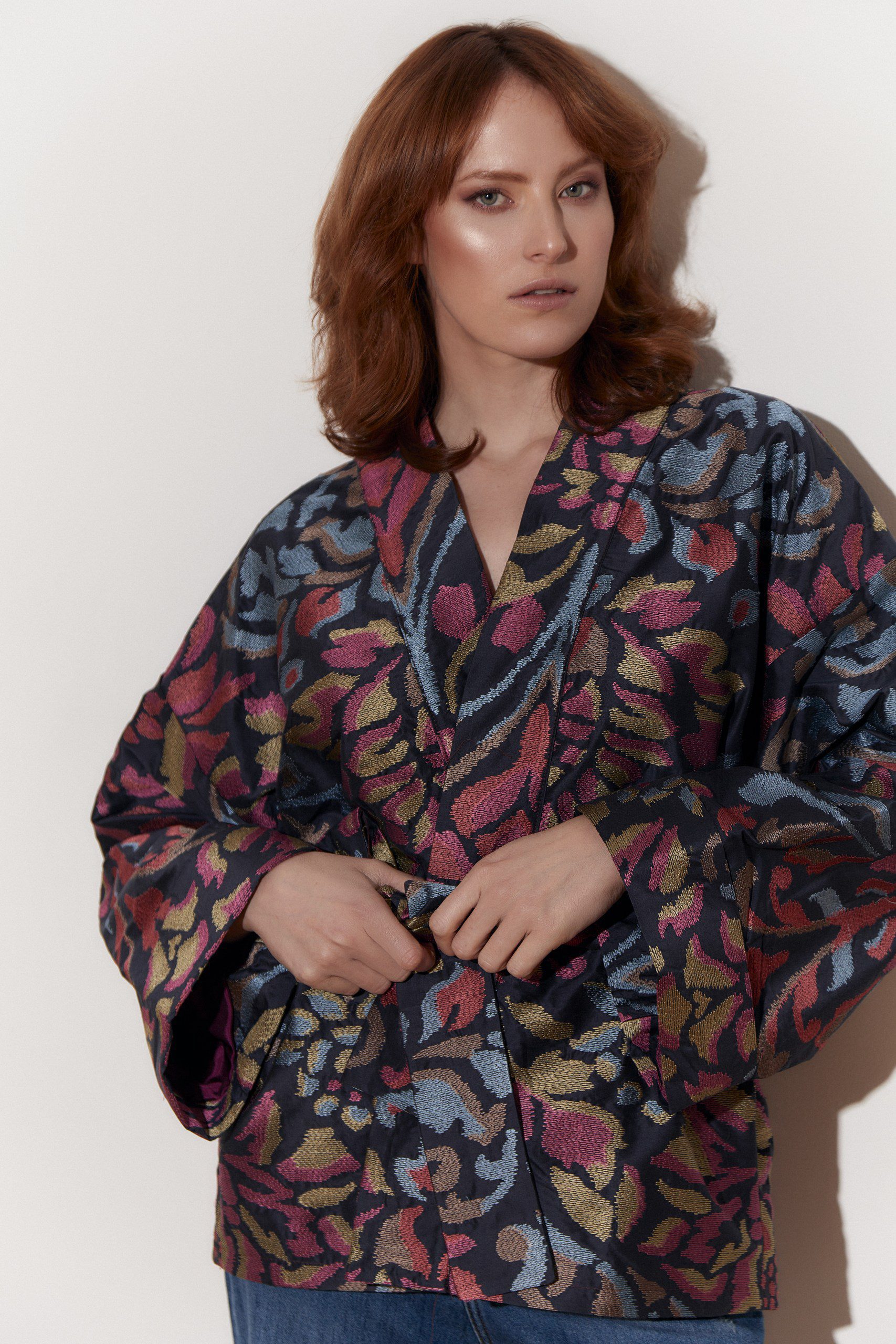 PREMIUM: Embroidered HITOMI Twilight kimono - Image 2