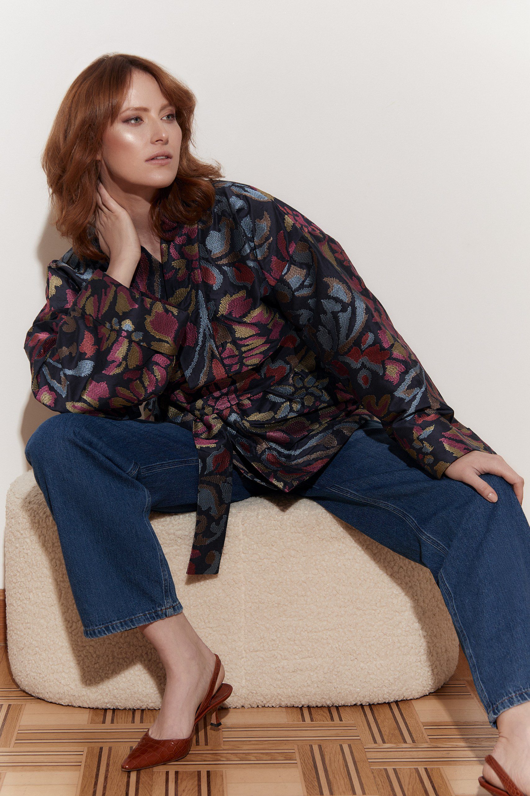 PREMIUM: Embroidered HITOMI Twilight kimono - Image 5