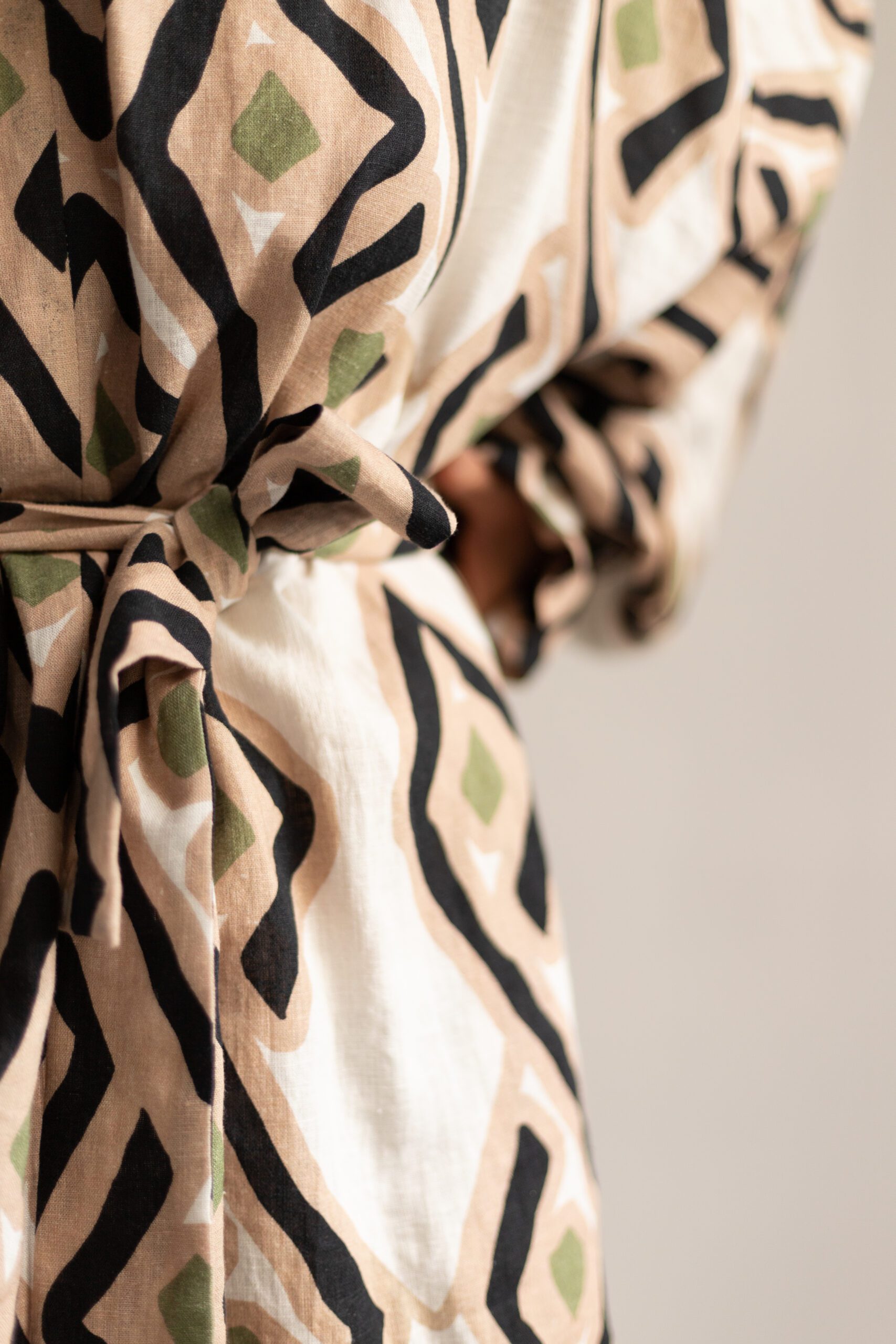 MAIKO Quadro linen dress - Image 6