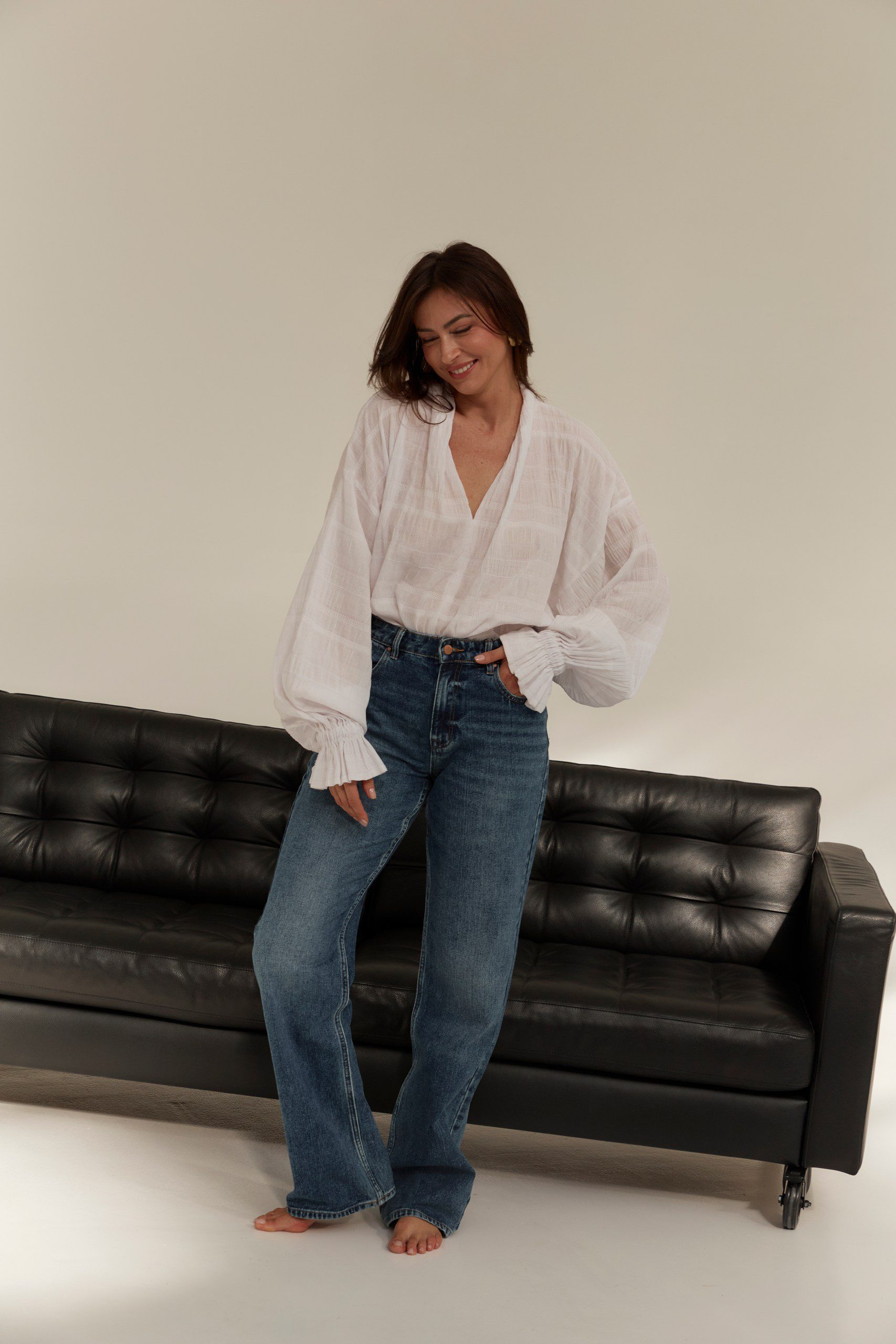 koszula MAI Boho White - obrazek 4