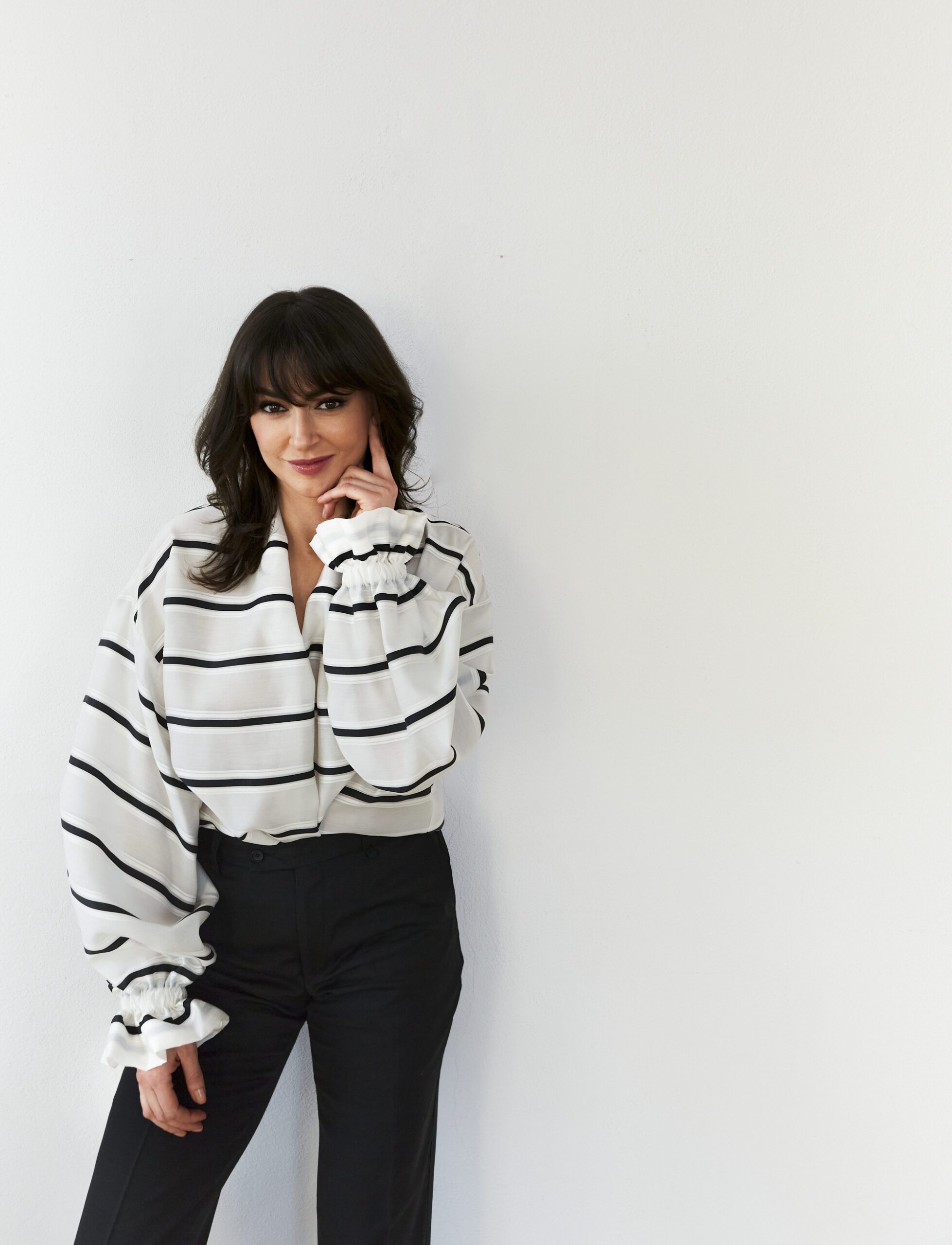 MAI Silk Stripes Black