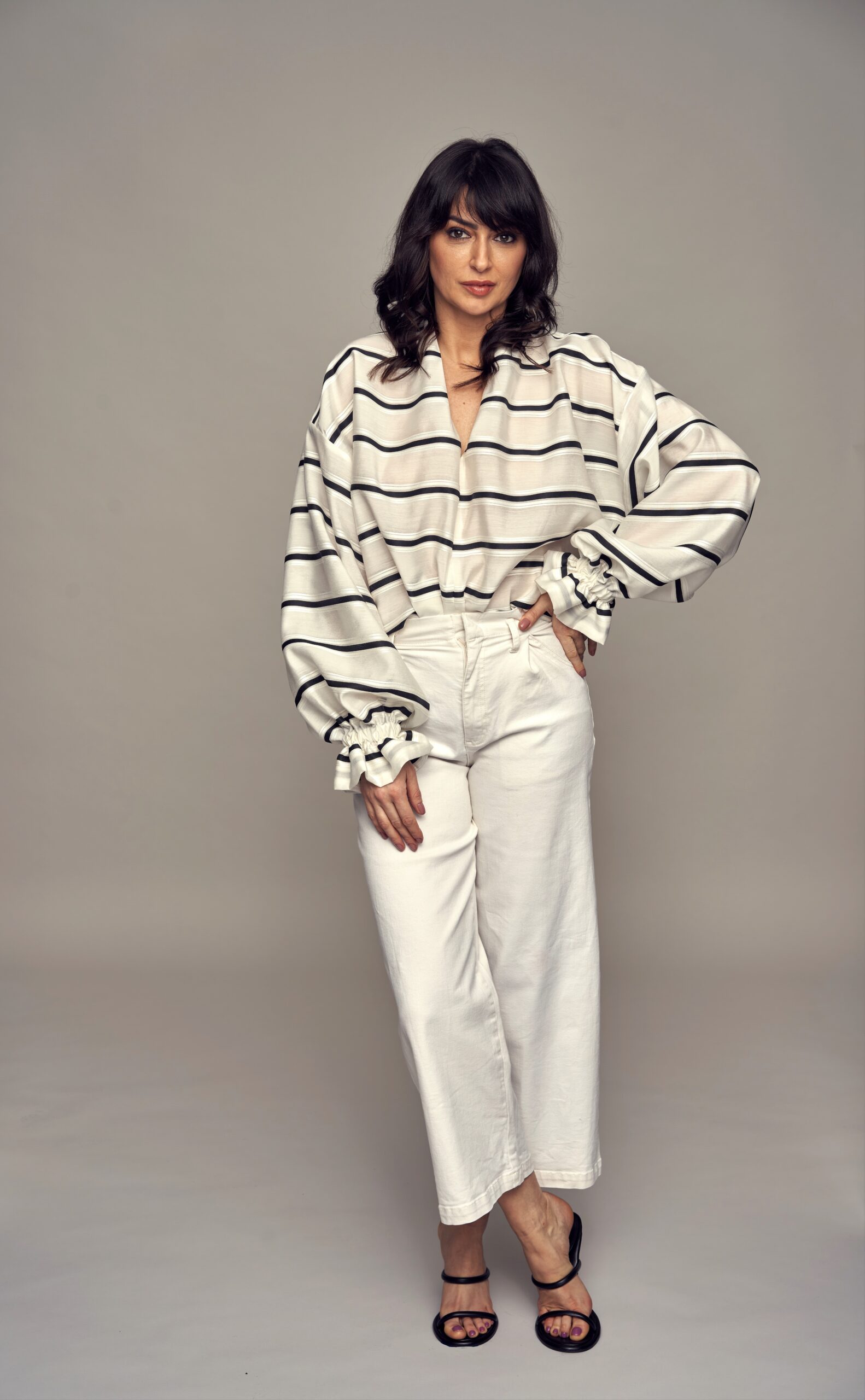 MAI Silk Stripes Black - obrazek 4